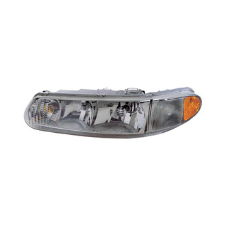 Pacific Best® - Driver Side Replacement Headlight (Standard Line)