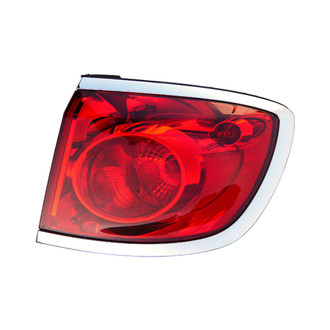 Pacific Best® - Passenger Side Outer Replacement Tail Light (Standard Line)