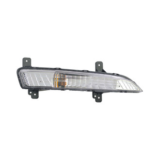 Pacific Best® - Passenger Side Replacement Turn Signal/Parking Light (CAPA Certified)