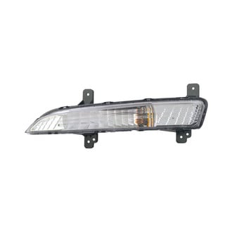 Pacific Best® - Driver Side Replacement Turn Signal/Parking Light (CAPA Certified)