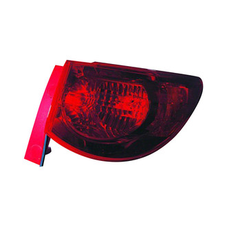 Pacific Best® - Passenger Side Outer Replacement Tail Light (Standard Line)