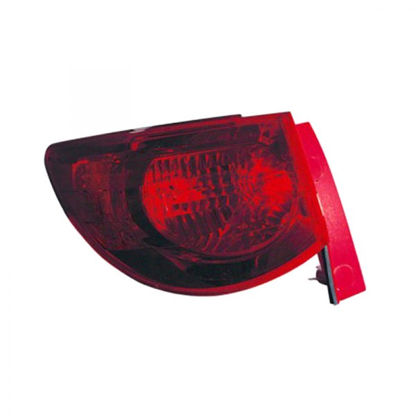 Pacific Best® - Driver Side Outer Replacement Tail Light, Chevy Traverse