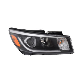 Pacific Best® - Passenger Side Replacement Headlight (Standard Line)