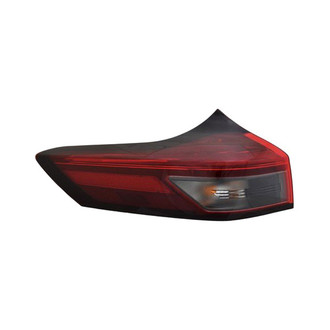 Pacific Best® - Driver Side Outer Replacement Tail Light (CAPA Certified)