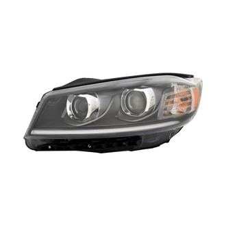 Pacific Best® - Driver Side Replacement Headlight (CAPA Certified)