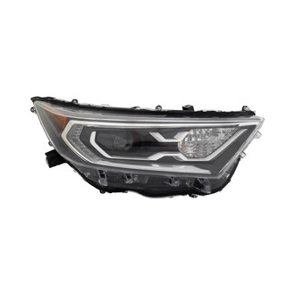 Pacific Best® - Passenger Side Replacement Headlight (CAPA Certified)