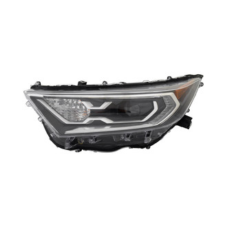 Pacific Best® - Driver Side Replacement Headlight (CAPA Certified)