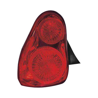 Pacific Best® - Driver Side Replacement Tail Light Lens and Housing (Standard Line)