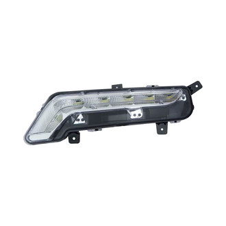 Pacific Best® - Driver Side Replacement Daytime Running Light (CAPA Certified)