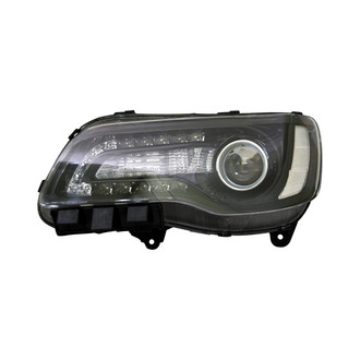 Pacific Best® - Driver Side Replacement Headlight (Standard Line)
