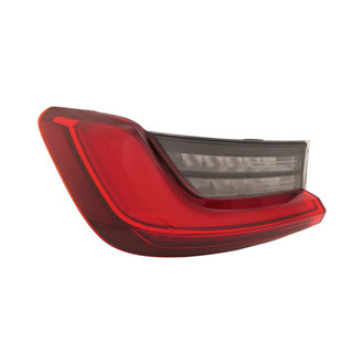 Pacific Best® - Driver Side Outer Replacement Tail Light (CAPA Certified)