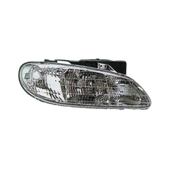 Pacific Best® - Driver Side Replacement Headlight (Standard Line)