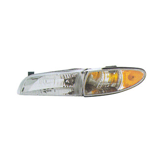 Pacific Best® - Driver Side Replacement Headlight (Standard Line)