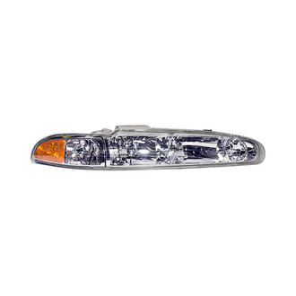 Pacific Best® - Passenger Side Replacement Headlight (Standard Line)
