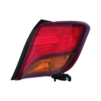 Pacific Best® - Passenger Side Replacement Tail Light Lens and Housing (CAPA Certified)