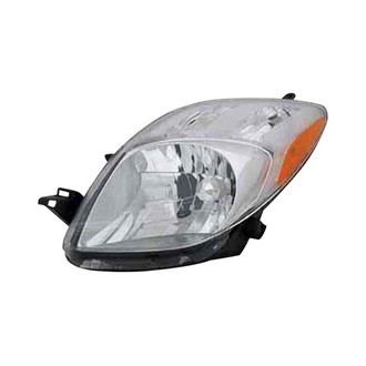 Pacific Best® - Driver Side Replacement Headlight Lens and Housing (Standard Line)