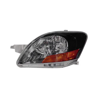 Pacific Best® - Driver Side Replacement Headlight Lens and Housing (CAPA Certified)