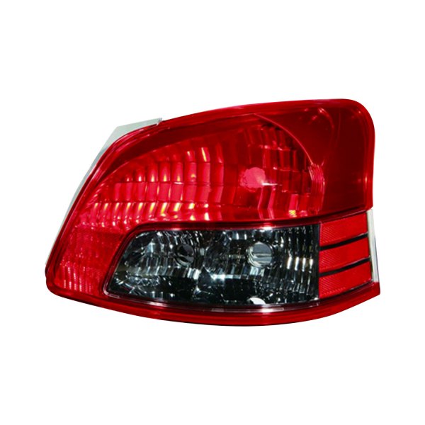 Pacific Best® - Passenger Side Replacement Tail Light Lens and Housing, Toyota Yaris