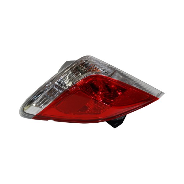Pacific Best® - Driver Side Replacement Tail Light Lens and Housing, Toyota Yaris
