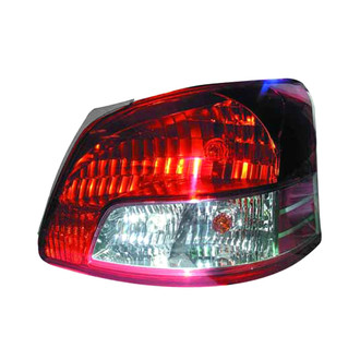 Pacific Best® - Passenger Side Replacement Tail Light Lens and Housing (CAPA Certified)