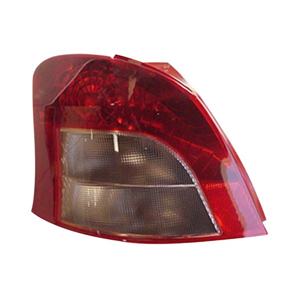 Pacific Best® - Driver Side Replacement Tail Light, Toyota Yaris