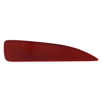 Pacific Best® - Rear Driver Side Bumper Reflector (CAPA Certified)