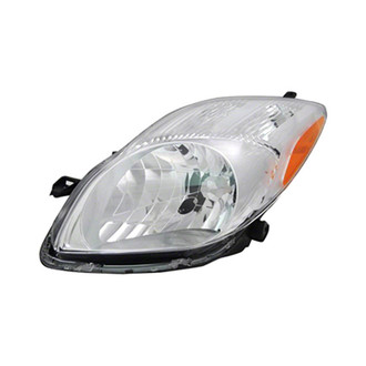 Pacific Best® - Driver Side Replacement Headlight Lens and Housing (CAPA Certified)