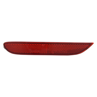 Pacific Best® - Rear Driver Side Bumper Reflector (CAPA Certified)