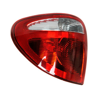 Pacific Best® - Driver Side Replacement Tail Light Lens and Housing (Standard Line)
