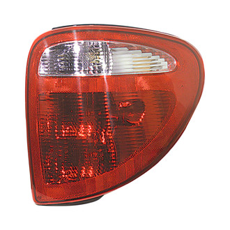 Pacific Best® - Passenger Side Replacement Tail Light Lens and Housing (Standard Line)