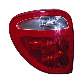Pacific Best® - Driver Side Replacement Tail Light Lens and Housing (Standard Line)