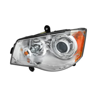Pacific Best® - Driver Side Replacement Headlight (Standard Line)
