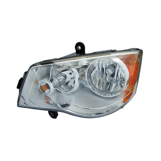 Pacific Best® - Driver Side Replacement Headlight (Standard Line)