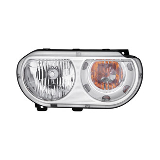Pacific Best® - Passenger Side Replacement Headlight (Standard Line)