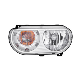 Pacific Best® - Driver Side Replacement Headlight (CAPA Certified)