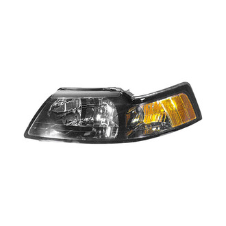 Pacific Best® - Driver Side Replacement Headlight Lens and Housing (CAPA Certified)