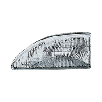 Pacific Best® - Driver Side Replacement Headlight (CAPA Certified)
