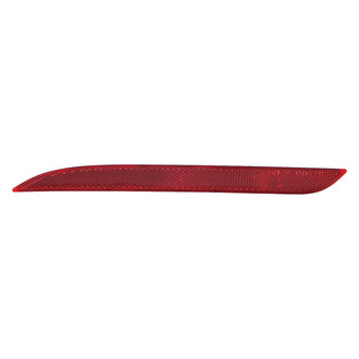 Pacific Best® - Rear Driver Side Bumper Reflector (CAPA Certified)
