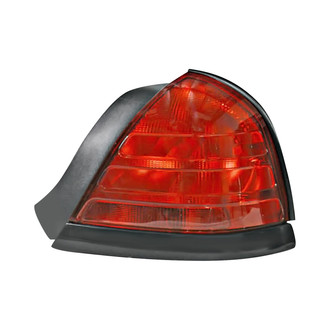 Pacific Best® - Passenger Side Replacement Tail Light Lens and Housing (CAPA Certified)