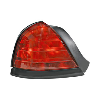 Pacific Best® - Driver Side Replacement Tail Light Lens and Housing (CAPA Certified)