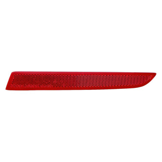 Pacific Best® - Rear Driver Side Bumper Reflector (CAPA Certified)