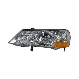 Pacific Best® - Driver Side Replacement Headlight Lens and Housing (Standard Line)