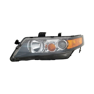 Pacific Best® - Driver Side Replacement Headlight Lens and Housing (CAPA Certified)