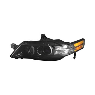 Pacific Best® - Driver Side Replacement Headlight Lens and Housing (Standard Line)