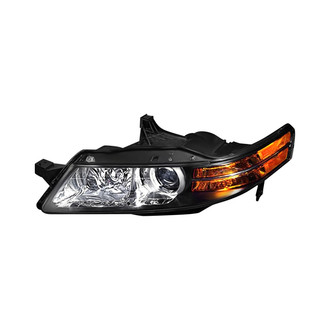 Pacific Best® - Driver Side Replacement Headlight Lens and Housing (Standard Line)