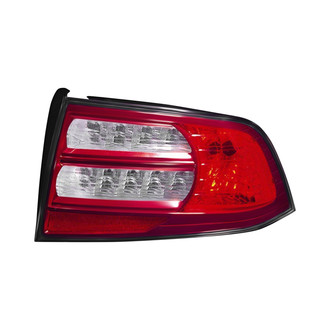 Pacific Best® - Passenger Side Replacement Tail Light Lens and Housing (Standard Line)