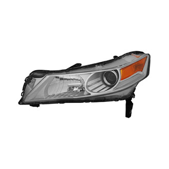 Pacific Best® - Driver Side Replacement Headlight Lens and Housing (Standard Line)