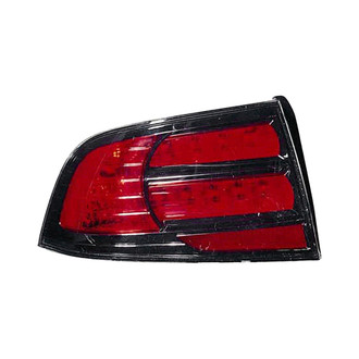 Pacific Best® - Driver Side Replacement Tail Light Lens and Housing (Standard Line)