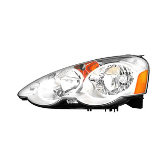 Pacific Best® - Driver Side Replacement Headlight Lens and Housing (Standard Line)