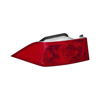 Pacific Best® - Driver Side Outer Replacement Tail Light Lens and Housing (Standard Line)